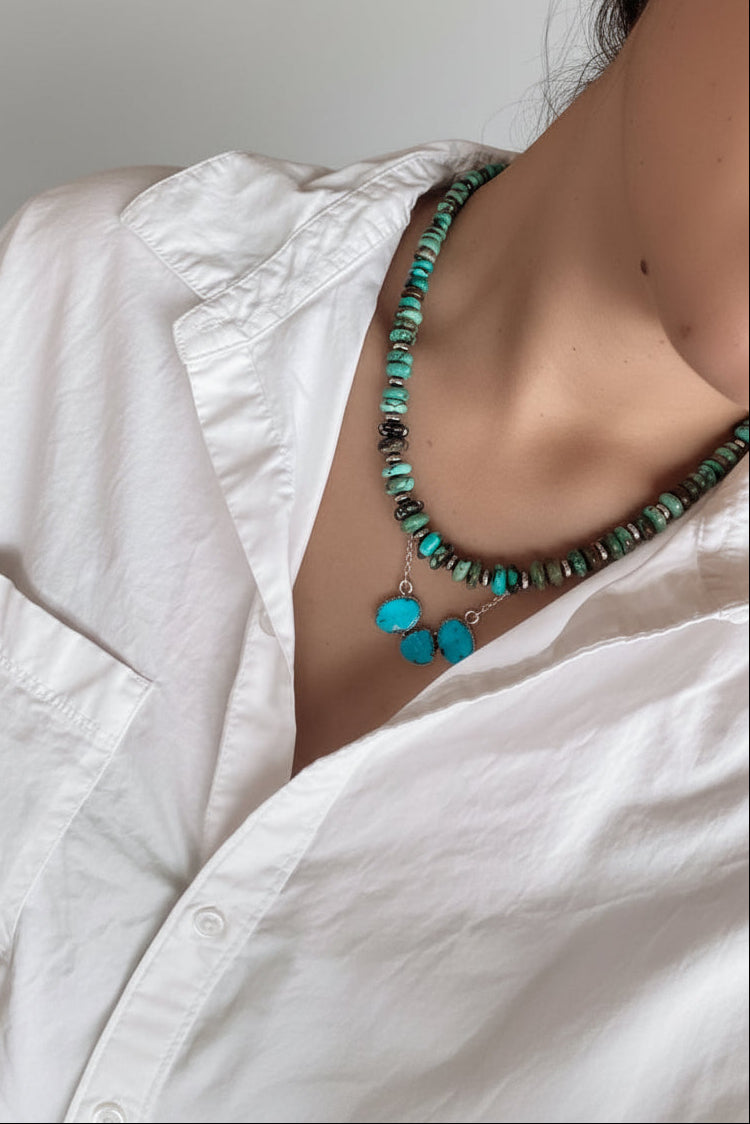 Page Turquoise Necklace - Wooten's