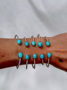 Pahokee Turquoise Twist Cuff Bracelet - Wooten's