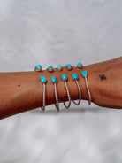 Pahokee Turquoise Twist Cuff Bracelet - Wooten's