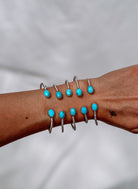 Pahokee Turquoise Twist Cuff Bracelet - Wooten's