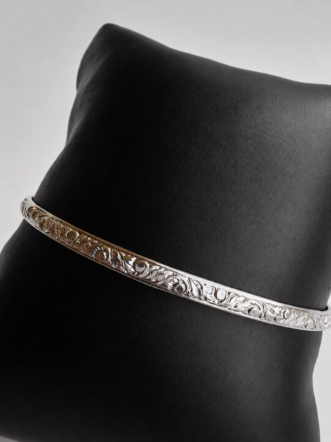 Pecos Silver Patterned Cuff - Wooten's