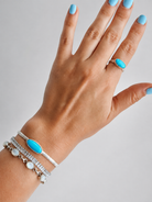 Pecos Turquoise Patterned Cuff - Wooten's