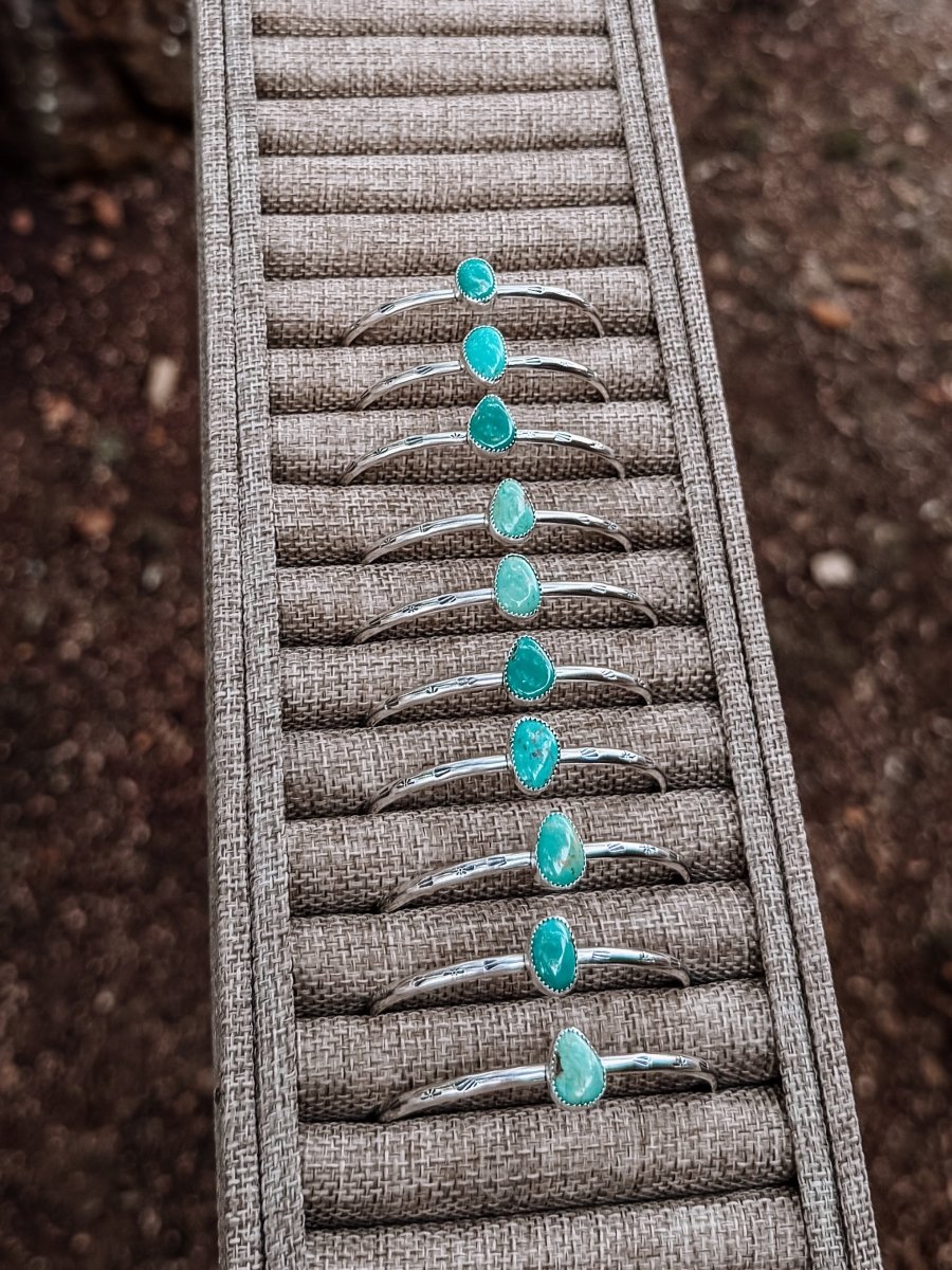 Pinedale Turquoise Cuff Bracelet - Horseshoe J & Co.
