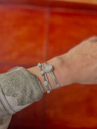 Pitkin Moonstone Cuff Bracelet - Horseshoe J & Co.