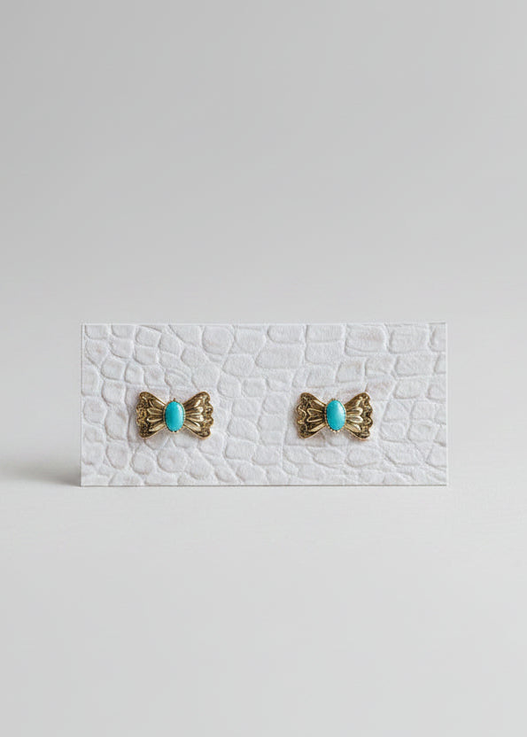Pleasant Butterfly Concho Earrings - Wooten's