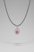 Poston Pink Conch Frame Necklace Pendant - Wooten's
