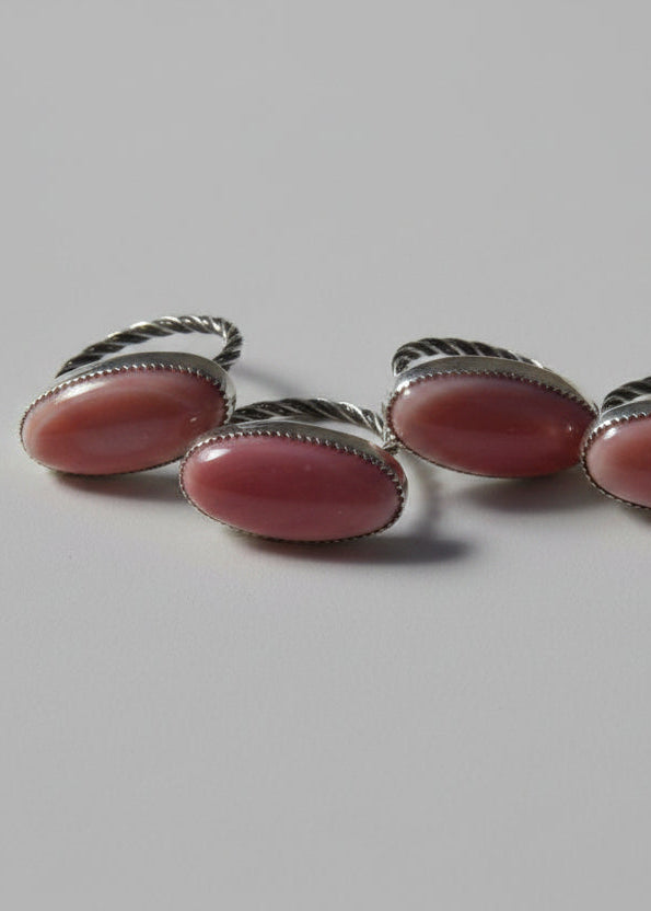 Poston Pink Conch Horizontal Ring - Wooten's