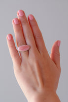 Poston Pink Conch Horizontal Ring - Wooten's