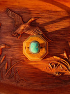 Prairie Hill Adjustable Turquoise Ring - Horseshoe J & Co.
