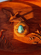 Prairie Hill Adjustable Turquoise Ring - Horseshoe J & Co.