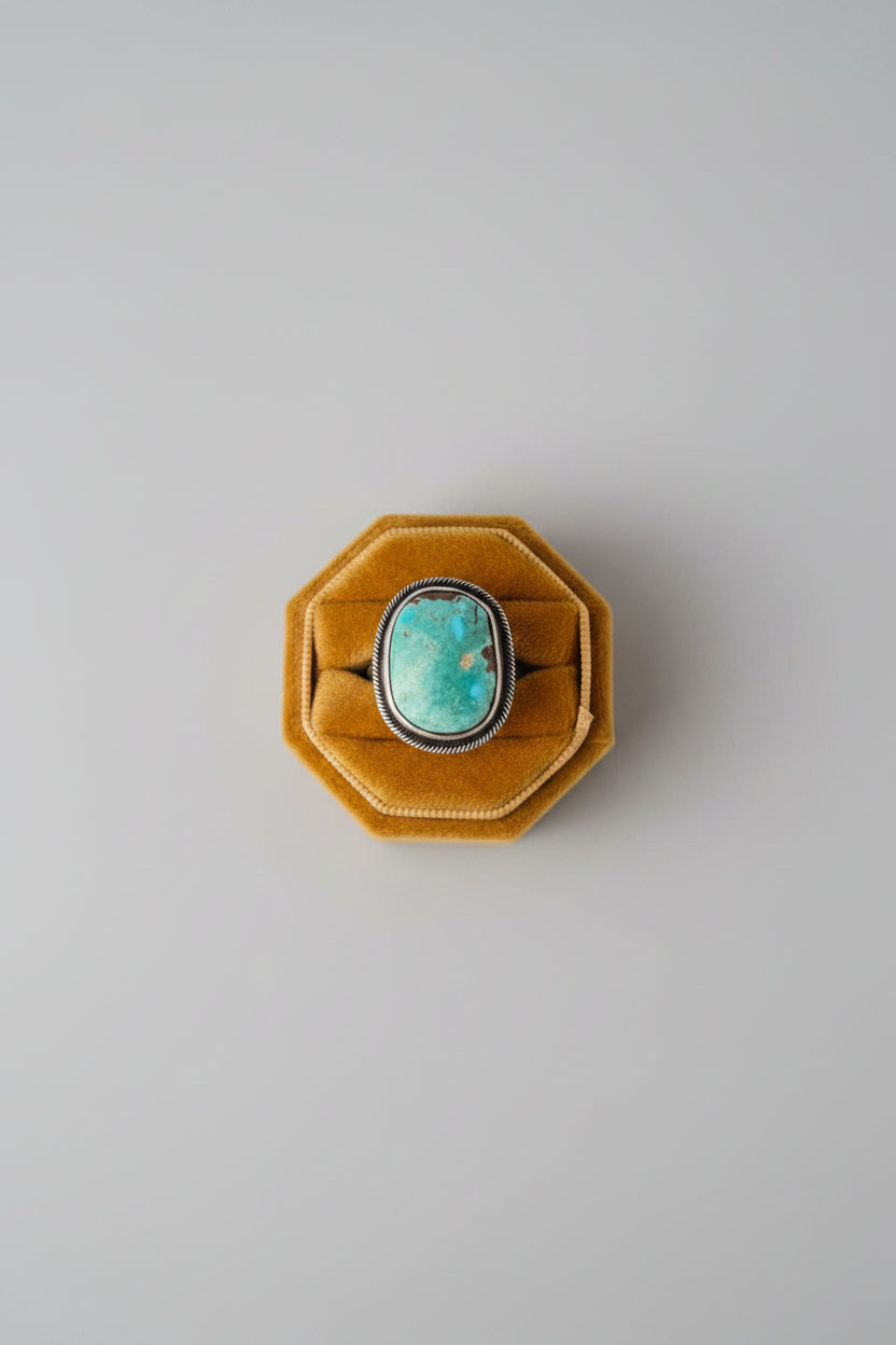 Prairie Hill Adjustable Turquoise Ring - Wooten's