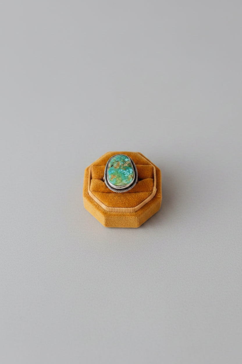 Prairie Hill Adjustable Turquoise Ring - Wooten's