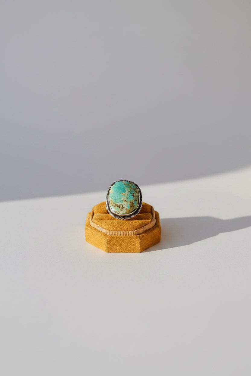 Prairie Hill Adjustable Turquoise Ring - Wooten's