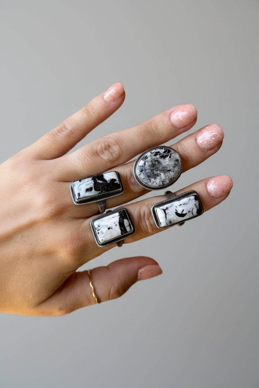 Princeton White Buffalo OVAL Ring - Wooten's