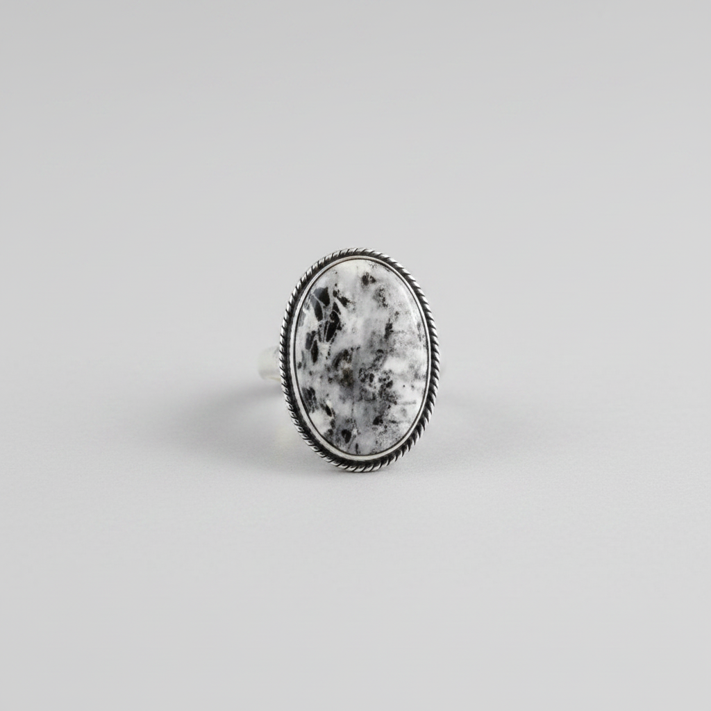 Princeton White Buffalo Oval Ring - Wooten's