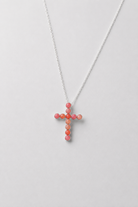 Proctor Pink Conch Cross Necklace - Wooten's