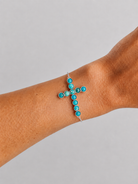 Proctor Turquoise Cross Bracelet - Wooten's