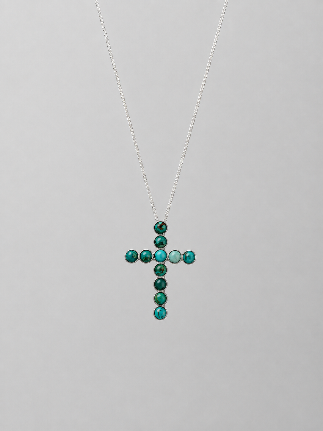 Proctor Turquoise Cross Necklace - Wooten's