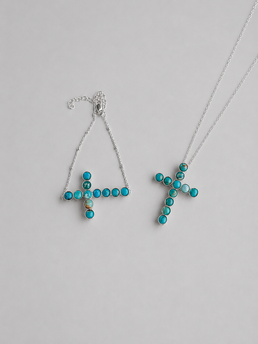 Proctor Turquoise Cross Necklace - Wooten's