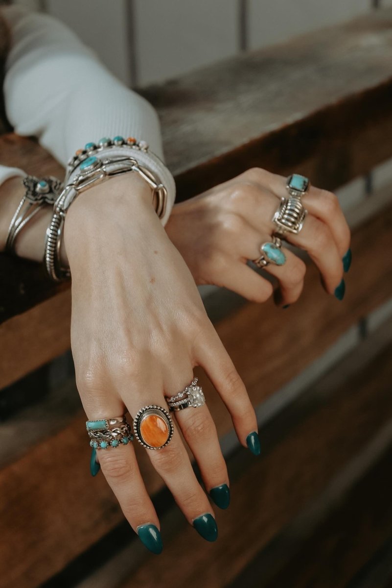 Quincy Silver Coil Ring - Wooten's