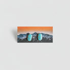 Raisin' Cain Turquoise Inlay Stud Earrings - earrings - Wooten's