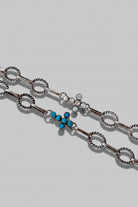 Ranchester Turquoise Cross Link Bracelet - Wooten's