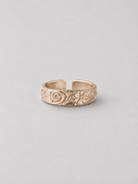 Rankin Gold Filled Patterned Open Ring - Wooten's