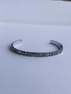 Rankin Silver Patterned Cuff - Horseshoe J & Co.