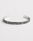 Rankin Silver Patterned Cuff - Wooten's