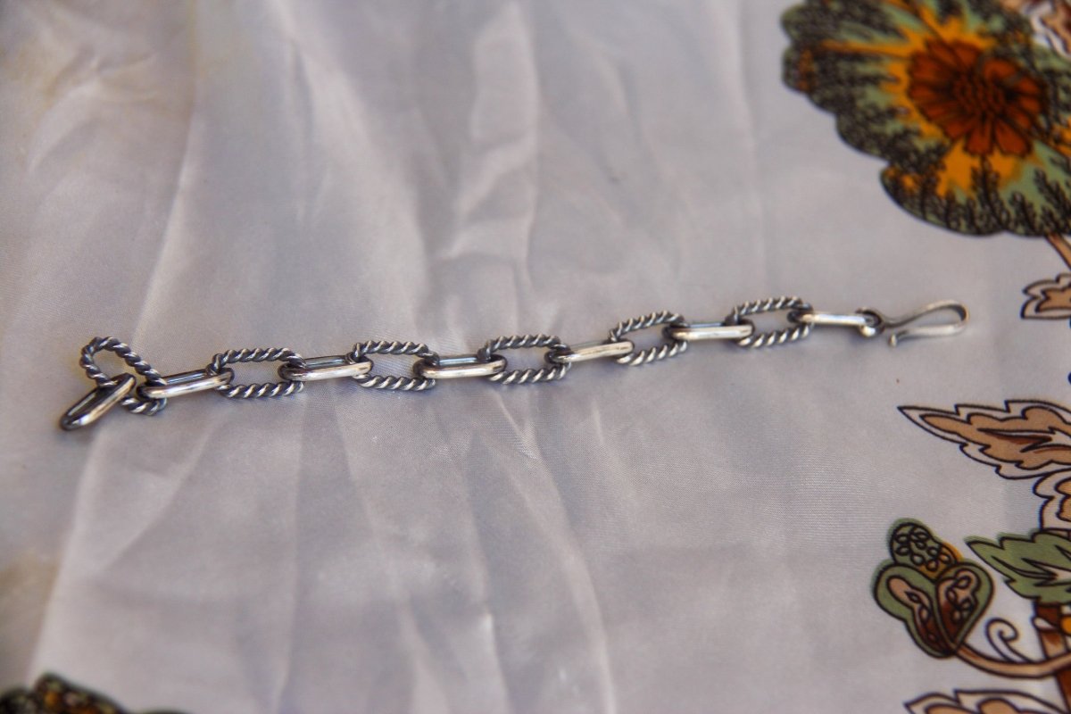 Rawlins Silver Chain Bracelet - Wooten's