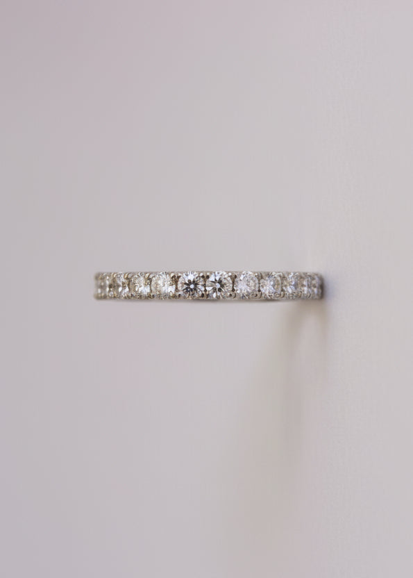 Reno 3mm Studded Eternity Ring - Wooten's