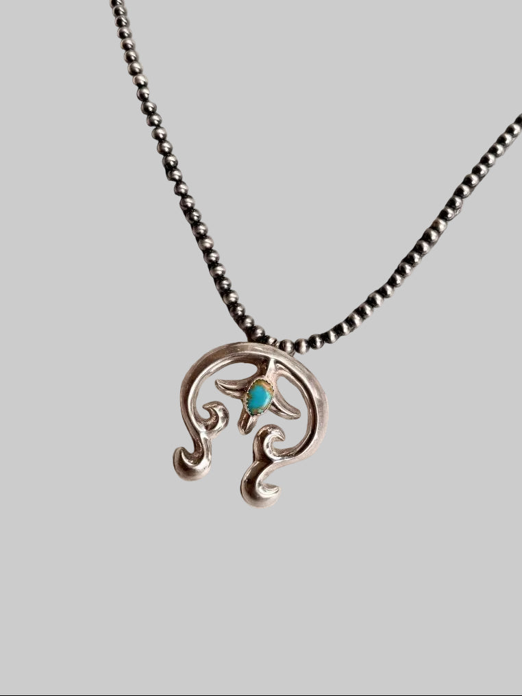 Richey Turquoise Naja Hook Pendant - Wooten's