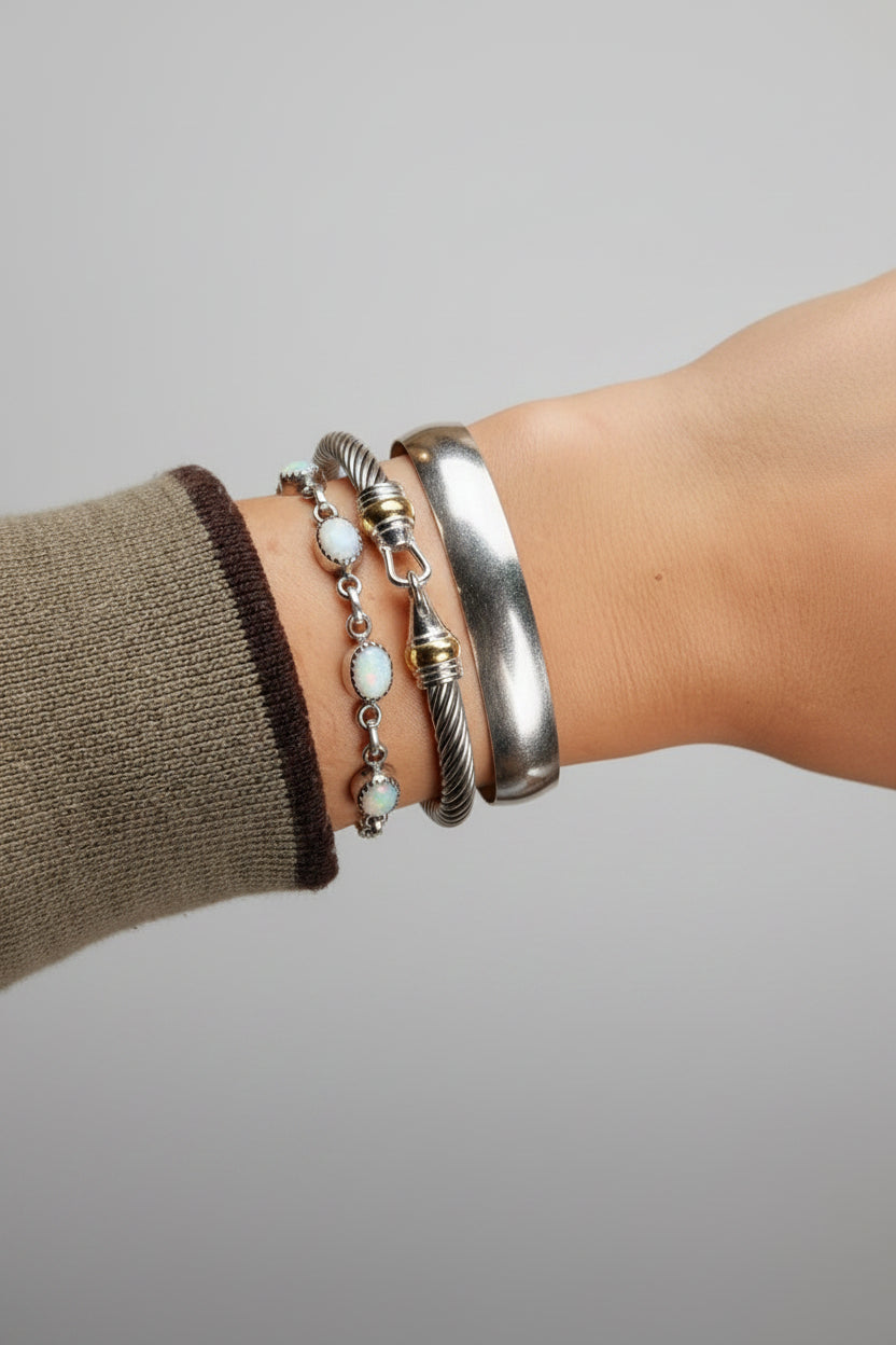 Richland Silver Cuff Bracelet - Wooten's