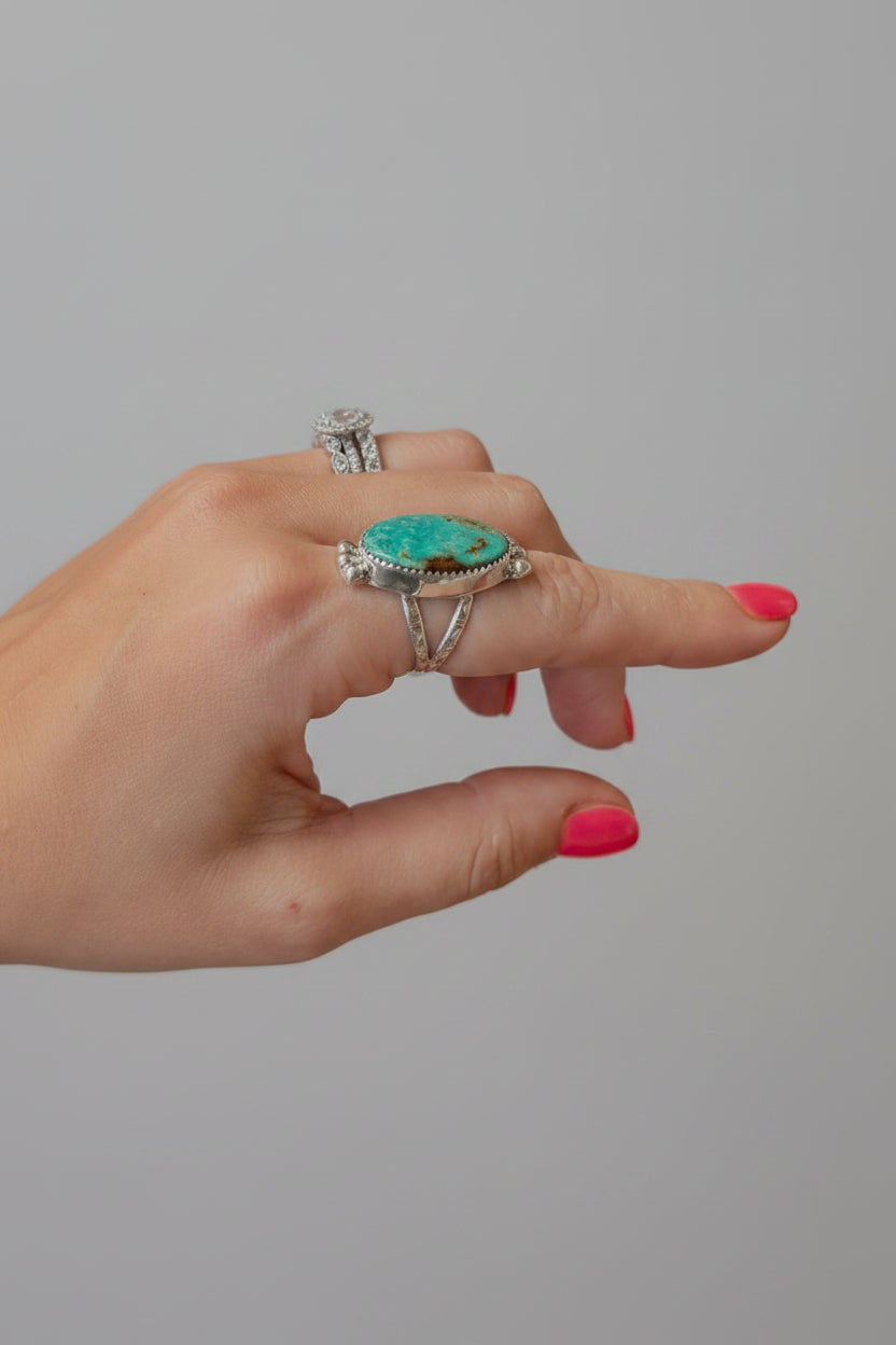 Riverside Turquoise Ring - Wooten's