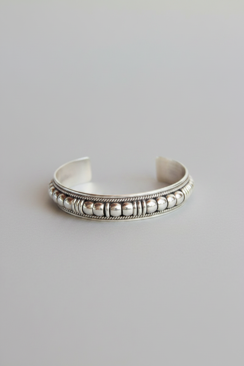 Riverwind Silver Coil Cuff Bracelet - Wooten's