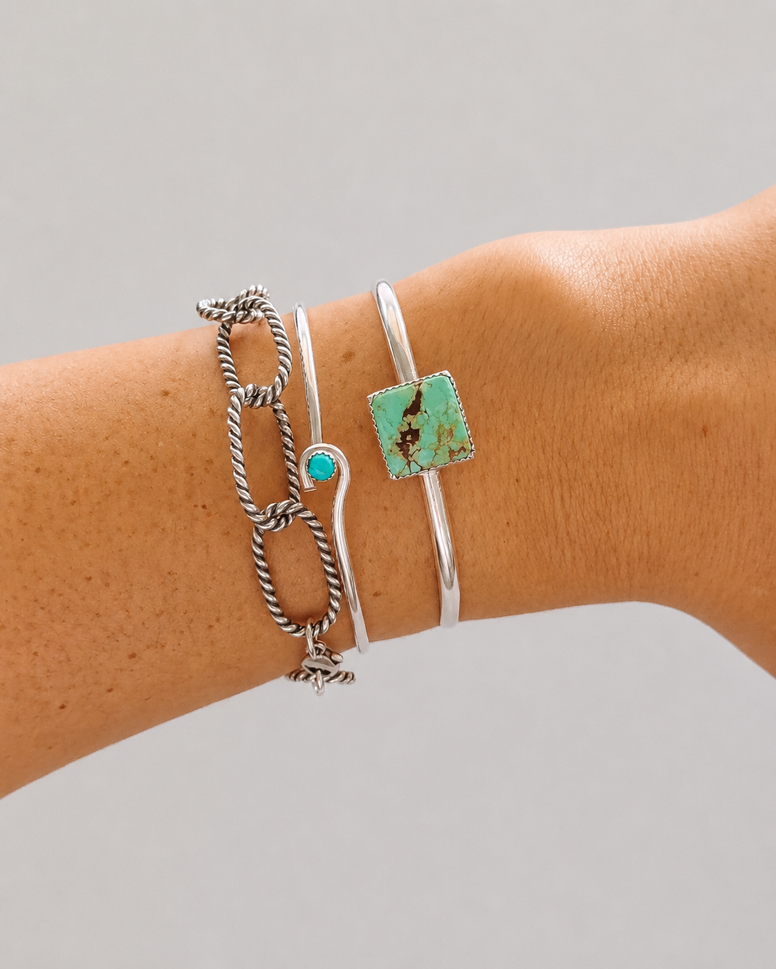 Roby Turquoise Cuff Bracelet - Wooten's