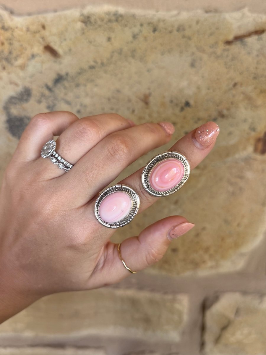 Rockdale Pink Conch Ring - Wooten's