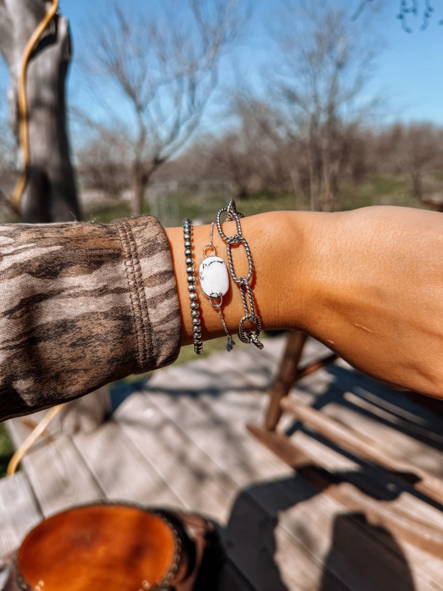 Rope Chain Bracelet - Horseshoe J & Co.