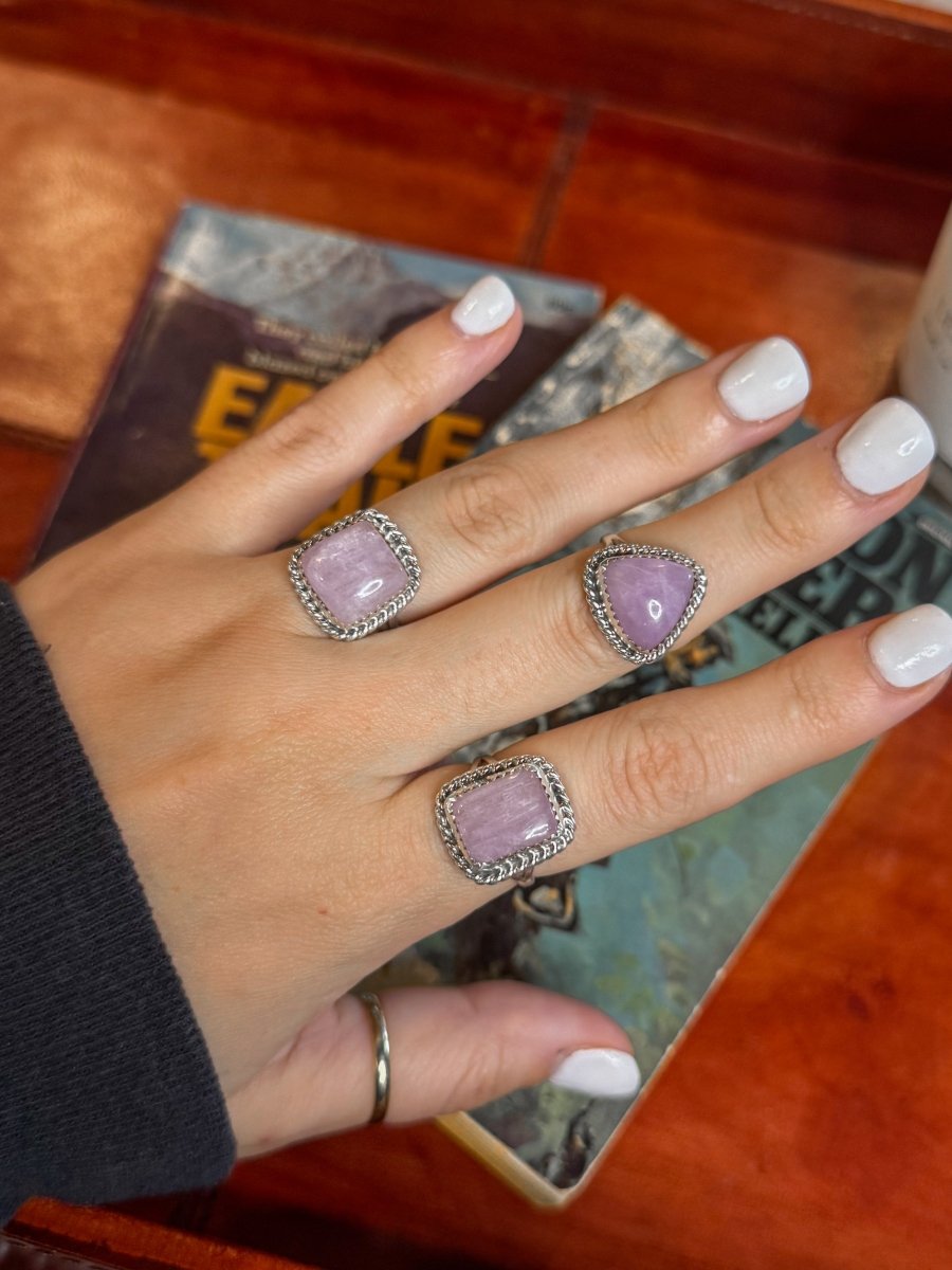 Roundup Kunzite Ring - Wooten's