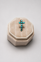 Rowlett Turquoise Cross Ring - Wooten's