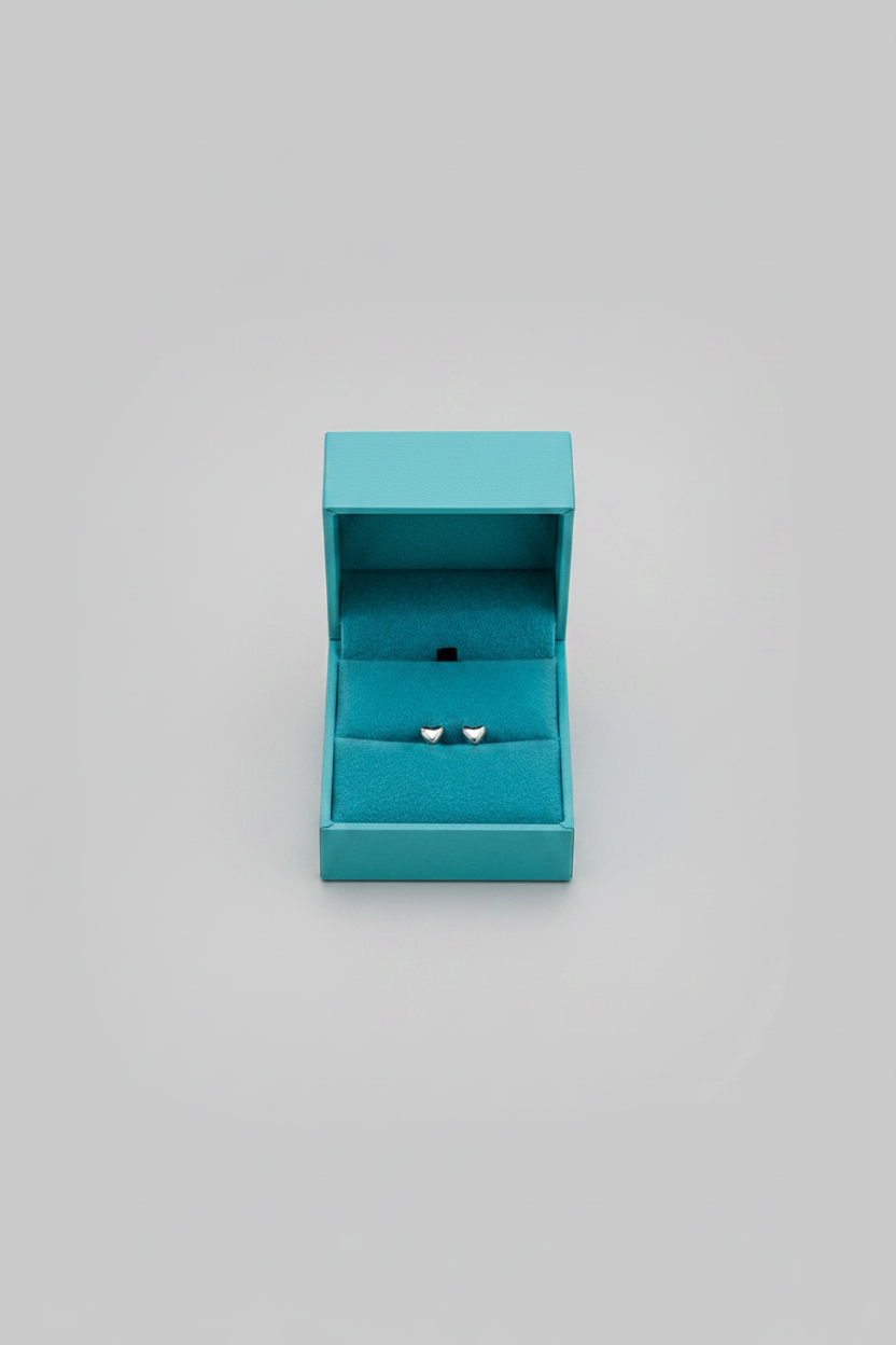 Roy Heart Studs - Wooten's