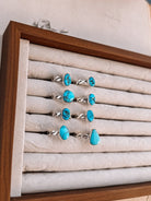 Rye Turquoise Twist Ring - Horseshoe J & Co.