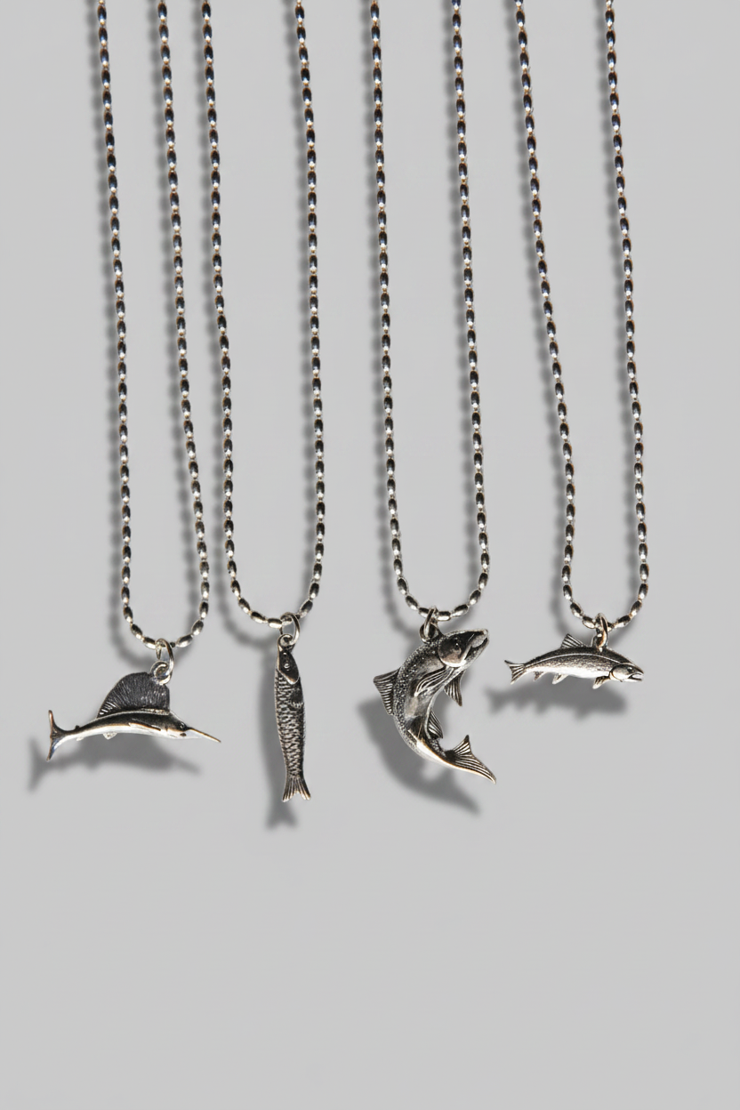 Sanibel Salmon Necklace - Wooten's