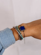 Savoy Blue Lapis Link Bracelet - Wooten's
