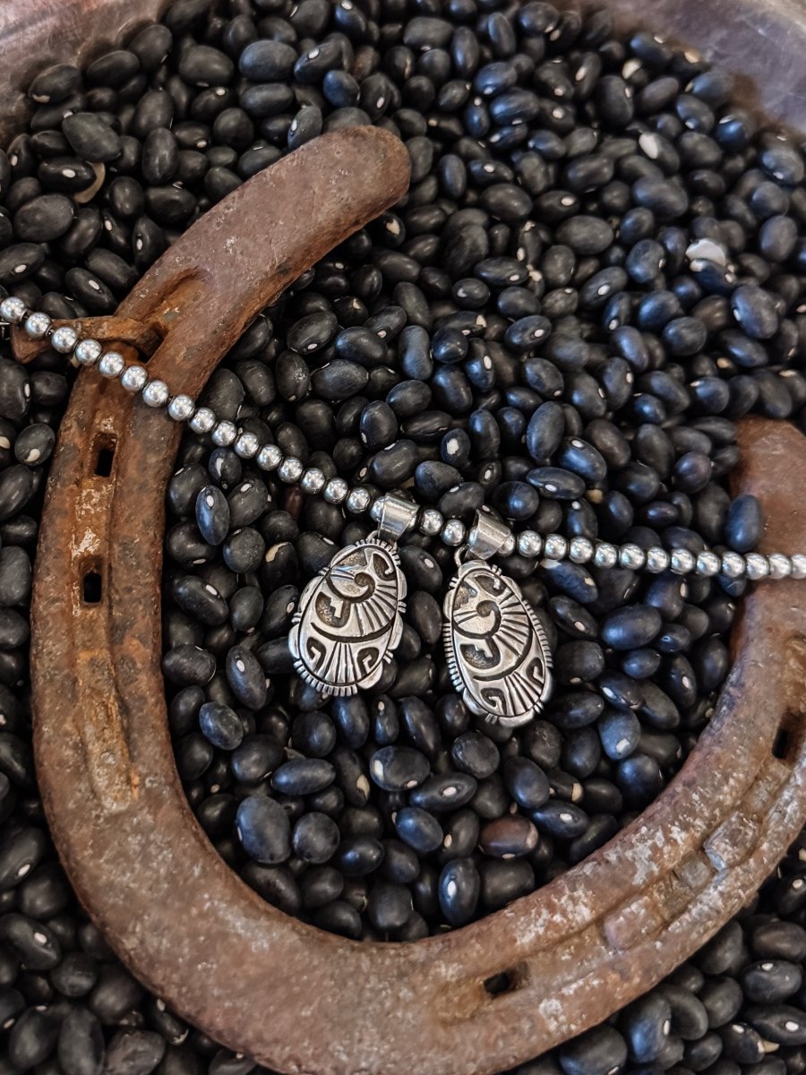 Showman Silver Pendant - Horseshoe J & Co.