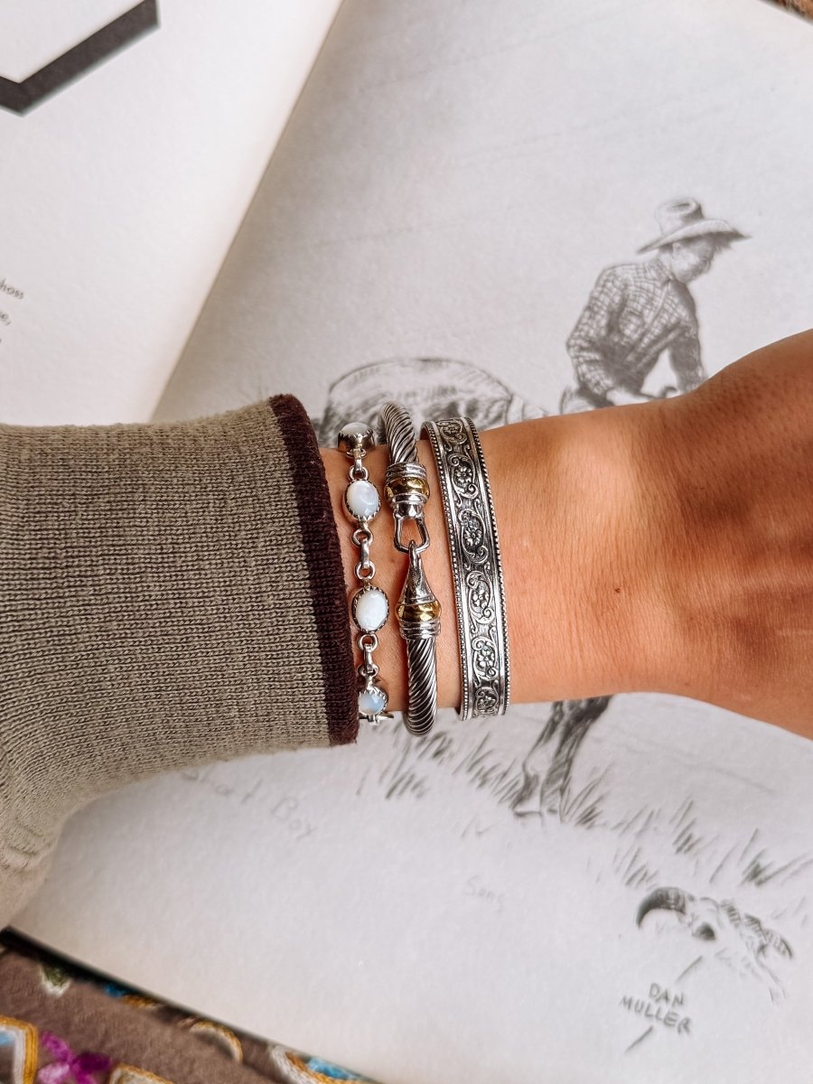 Sidney Scroll Cuff Bracelet - Wooten's