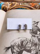 Silver Arroyo Hoop Earrings - Horseshoe J & Co.