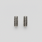 Silver Arroyo Hoop Earrings - Wooten's