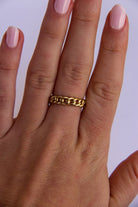 Simms Plain Chain Ring - Horseshoe J & Co.