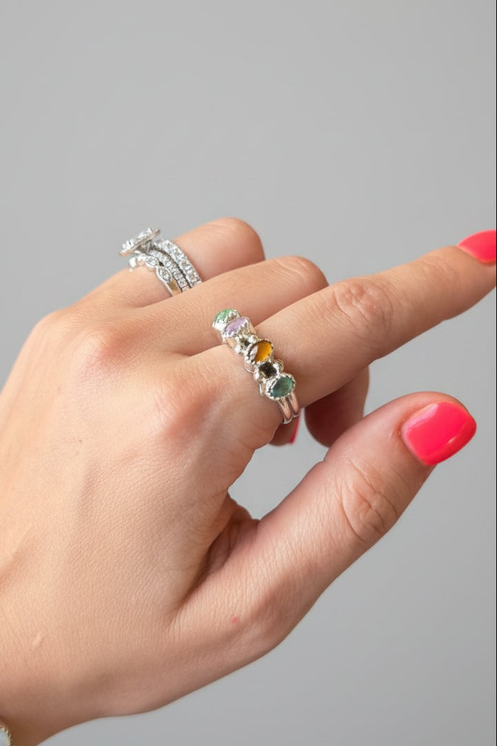 Smoot Multi - Stone Ring - Wooten's